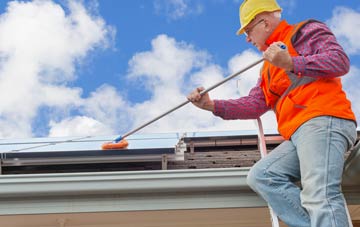 Parc Erissey soft wash roof cleaning